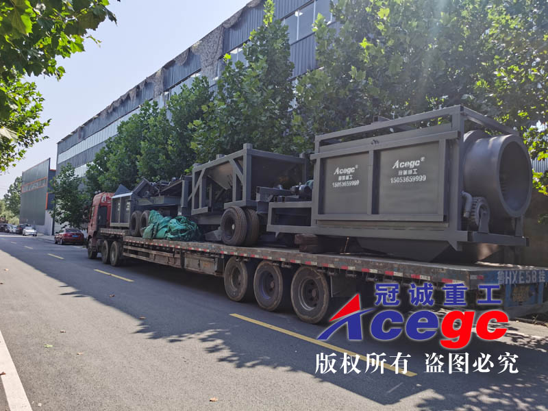 移动重选矿机械发往江西 移动重选矿机械发往江西