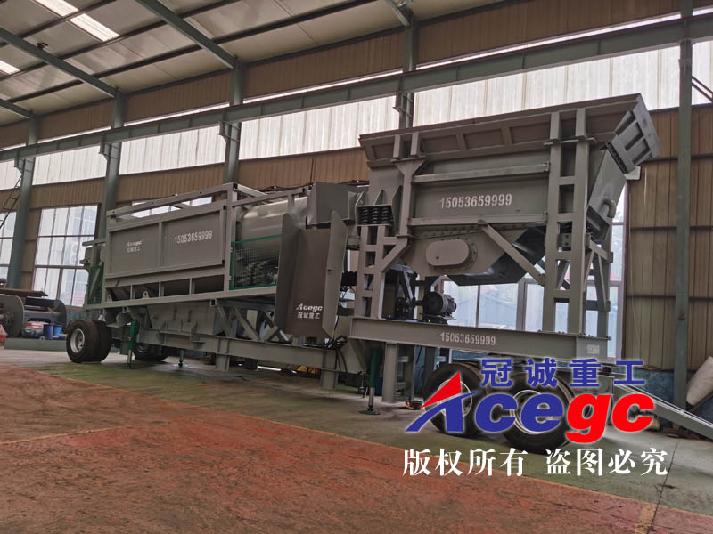 移动式原矿尾矿重选车 移动式原矿尾矿重选车
