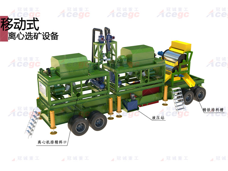 移动式宝石选矿车 移动式宝石选矿车